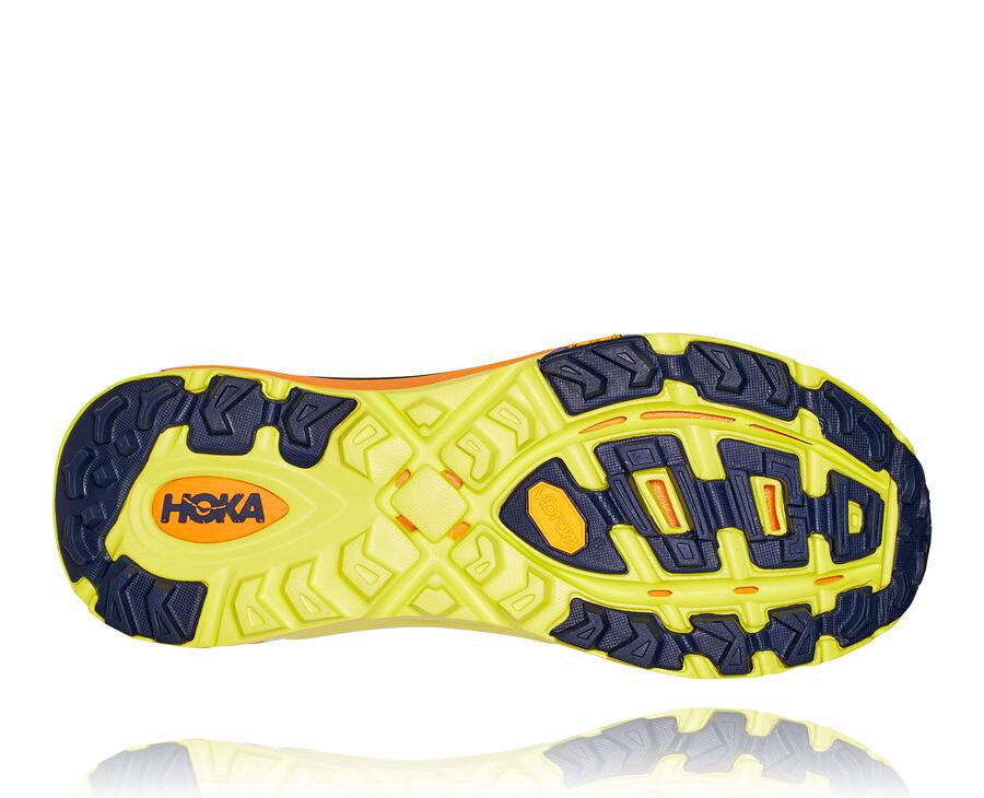 Hoka One One Spor Ayakkabı Erkek Açık Altın/Pembe - Mafate Speed 2 - GC5940326